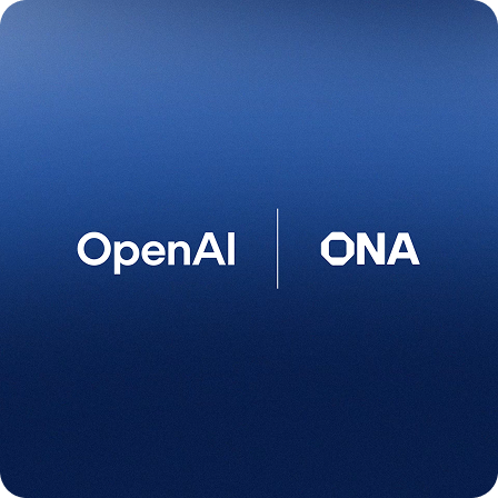 OpenAI と Ona の買収発表カード